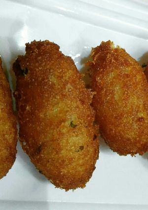 A picture of Potato Fritters.
