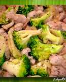 Bông Cải Xanh Xào Thịt