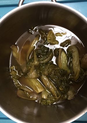 Foto resep Sayur asin bikinan sendiri