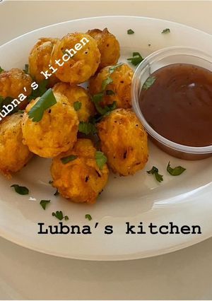 A picture of Crispy Potato balls:.