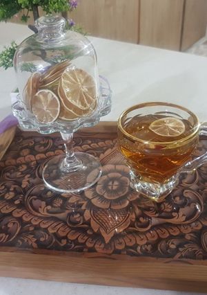 عکسی از دستور خشک کردن لیمو ترش خانگی😊