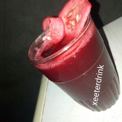 Zobo drink A picture of Zobo drink.