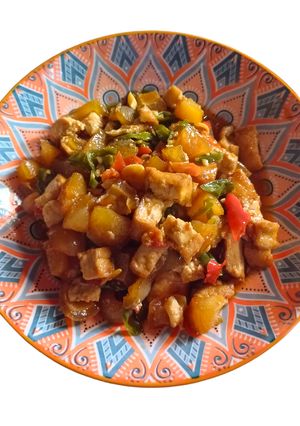Foto resep Oseng Tahu Kikil Pedes