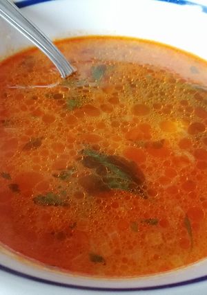 Gombóc leves recept fotója