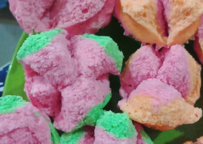 Wajib coba! Resep bikin Bolu kukus merekah yang menggugah selera