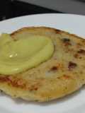 Arepa de chicharrón de cerdo🫓🌽🐖