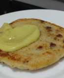 Arepa de chicharrón de cerdo🫓🌽🐖