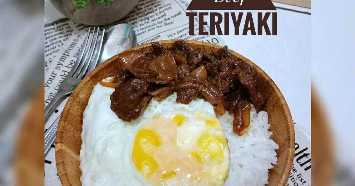 2 214 resep  beef teriyaki enak dan sederhana Cookpad