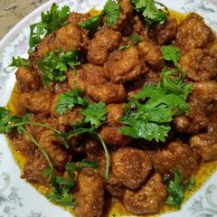 A picture of Prawns karahi. Karahi challenge #Ramdankityari.