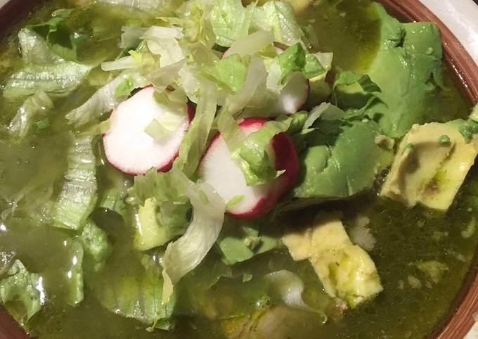 Pozole verde Receta de Estrella Dominik- Cookpad