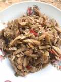 Oseng ketewel (nangka muda)
