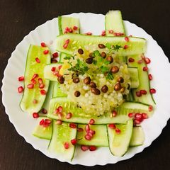 A picture of Sabudana khichdi.