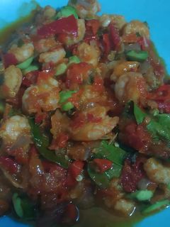 Foto resep Sambal udang pete