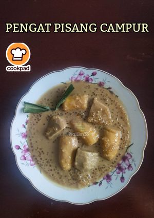Gambar Pengat Pisang Campur