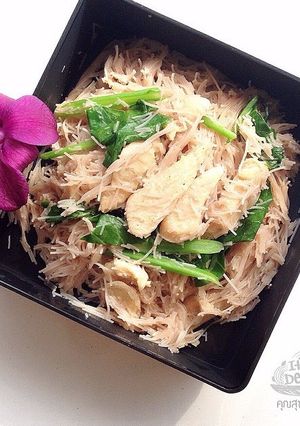 รูปของ ผัดหมี่ข้าวกล้อง
