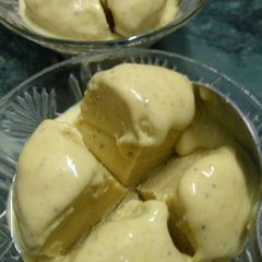 A picture of Kulfi with thandai flavour.