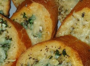 صورة لوصفة خبز بالثومه