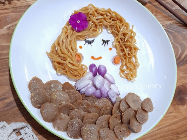 Resep Mie Goreng Bakso (Bumbu Iris), Menggugah Selera