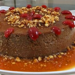 Choco Coffee Caramel pudding A picture of Choco Coffee Caramel pudding.