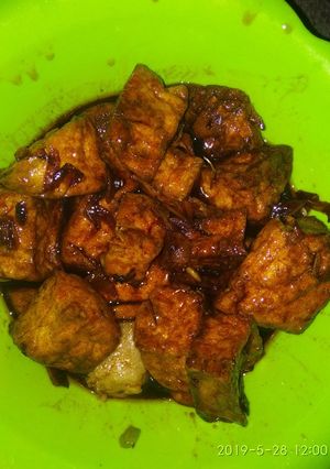Foto resep Tahu Kecap Simpel