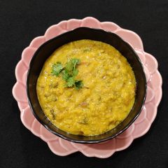 Green moong toor dal tadka A picture of Green moong toor dal tadka.