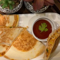 A picture of Chicken qasadillas.