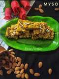 Mysore Pak (Traditional South Indian Sweet)