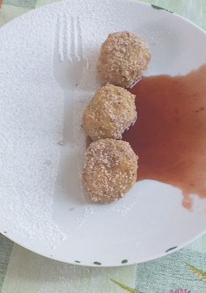 O poză a rețetei Gomboți cu prune.