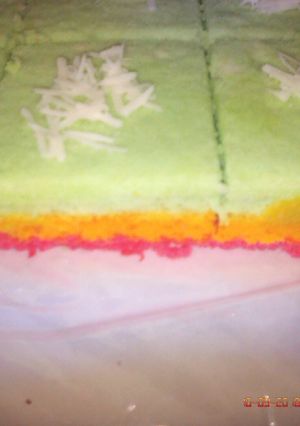 Foto resep Bolu kukus rainbow