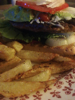 Una foto de Hamburguesa vegetal
