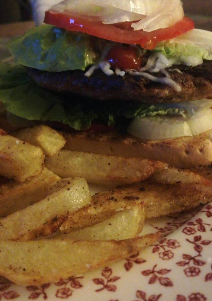 Una foto de Hamburguesa vegetal