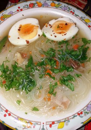 O poză a rețetei Supa Ramen🎎🍲😋.