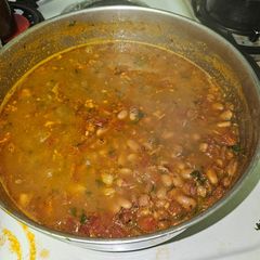 A picture of Gringos Charro Beans 🫘.