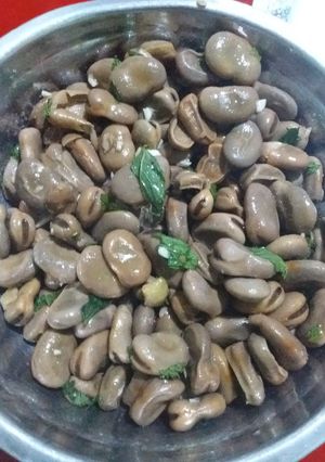 Foto di Fave con menta e aglio