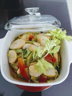 Foto resep Tumis Labu Siam Otak-otak Ikan
