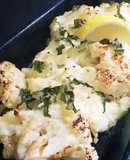 Gratinado triple coliflor con ghee... sólo para fanáticos! (sin gluten y sin lactosa)