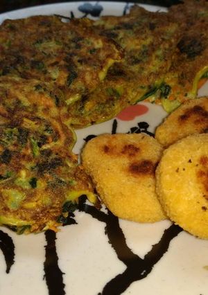 Una foto de Torrejas de verduras light con lucky