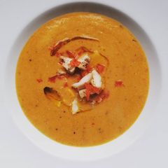 A picture of Chicken Mango Soup.