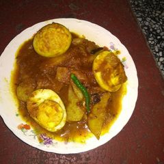 A picture of Egg curry.