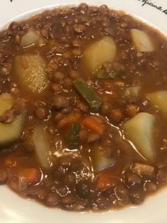 Una foto de Lentejas guisadas con verduras