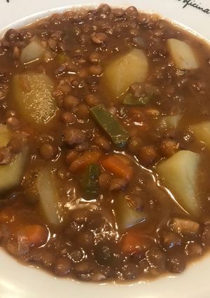 Foto principal de Lentejas guisadas con verduras