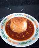 Flan en microondas