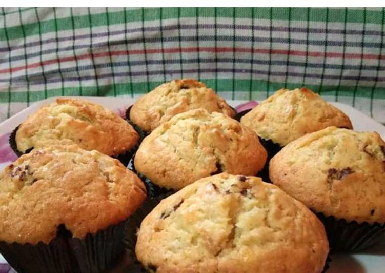 Langkah Mudah untuk Membuat Banana muffin yang Lezat