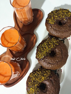 عکسی از دستور کیک قهوه