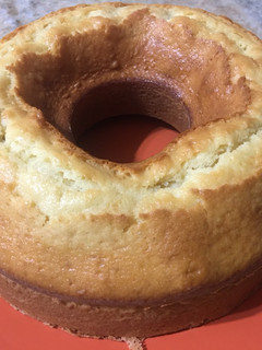 Una foto de Budín de limón con frutos secos