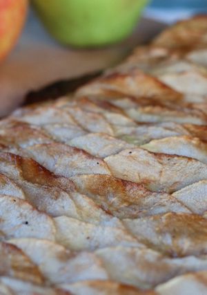 Une photo de Tarte fine aux pommes