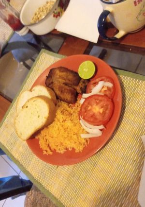 Una foto de Empanizado con mostaza