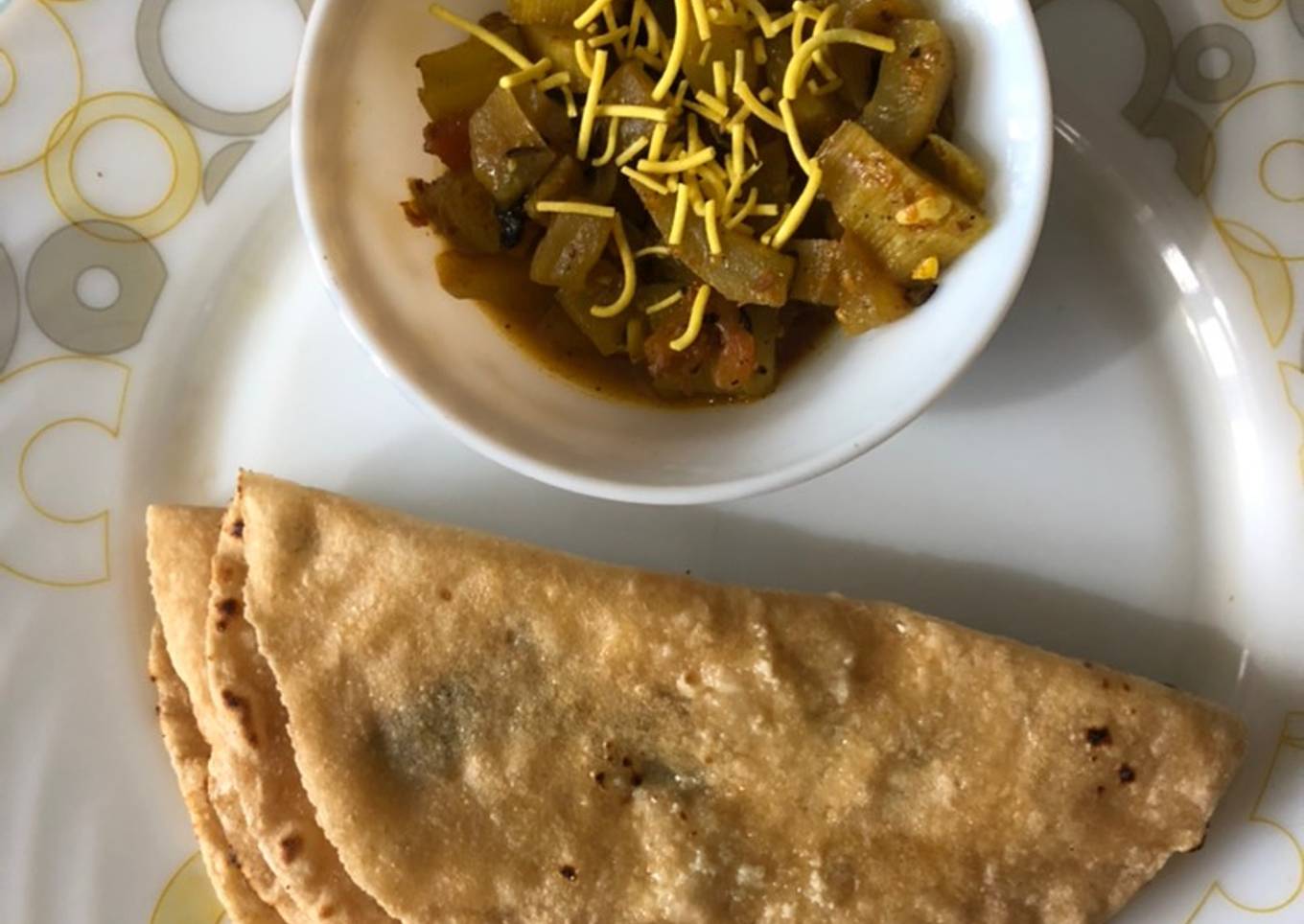Cucumber sabji