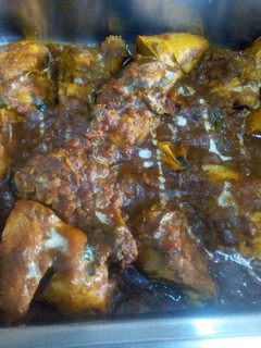 A picture of Chicken curry.