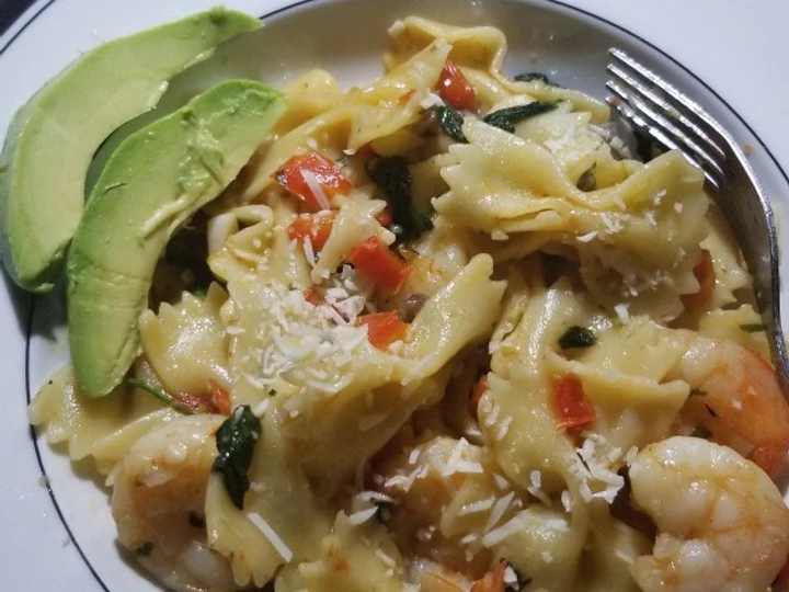 Recipe Shrimp n pasta supreme which So Delicious